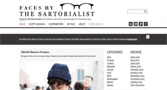 Desktop Screenshot of facesbythesartorialist.com